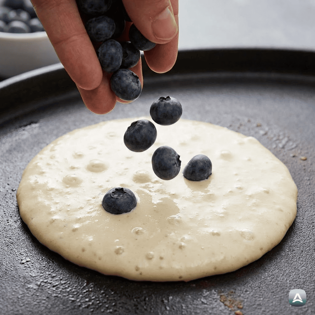 SI_Recipes_AmeriškePalačinkeZBorovnicami_6