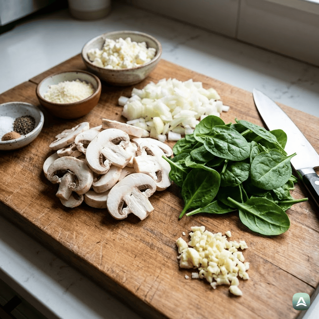 SI_Recipes_LahkiZelenjavniQuicheBrezTestaSŠpinačoInFeto_4