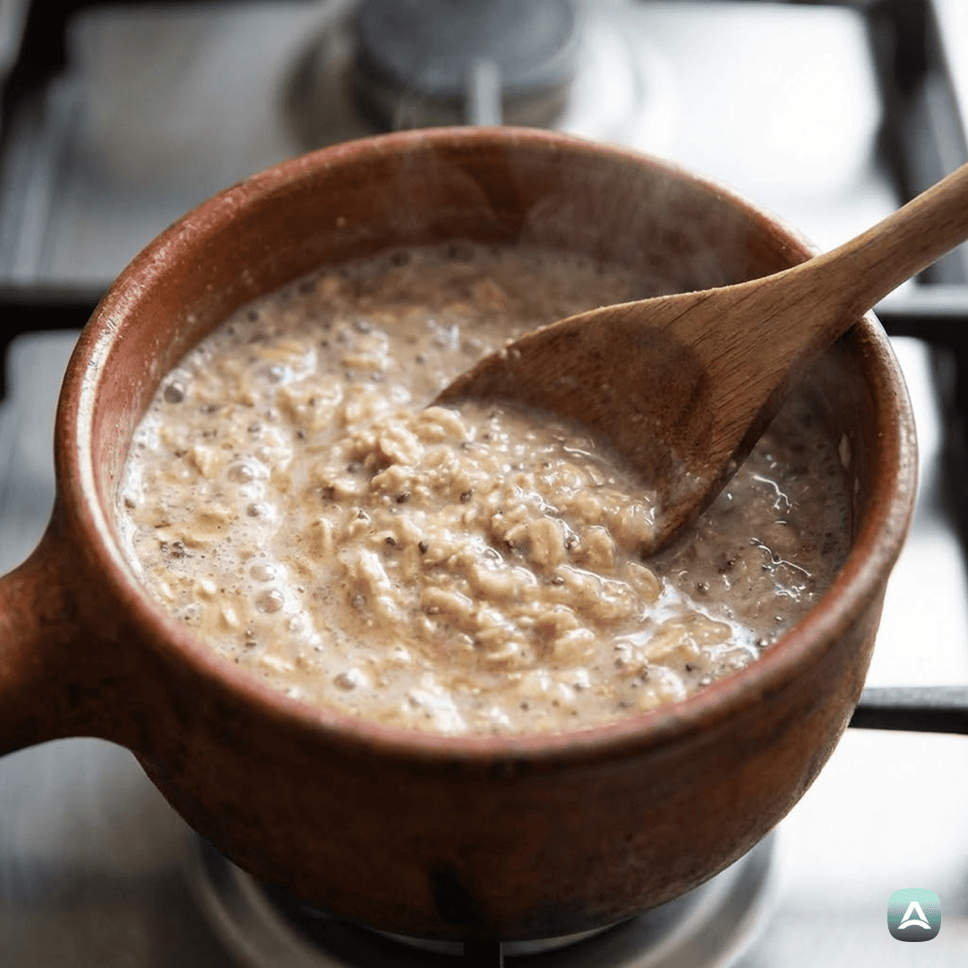 SI_Recipes_KremnaBeljakovinskaOvsenaKašaSKarameliziranoBanano_4