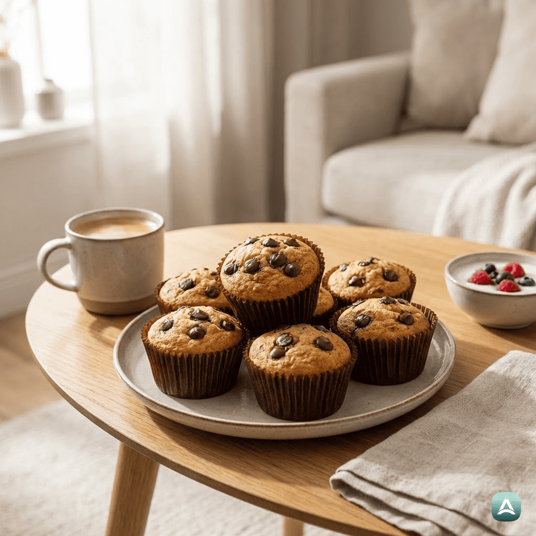 SI_Recipes_SočniBeljakovinskiMafiniSKoščkiČokolade_1