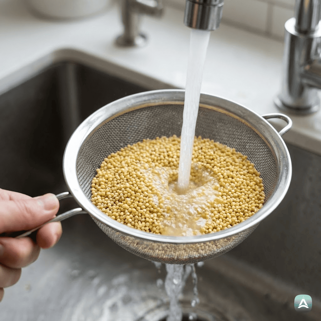 SI_Recipes_KremnaProsenaKašaSKarameliziranimiJabolkiInCimetom_4