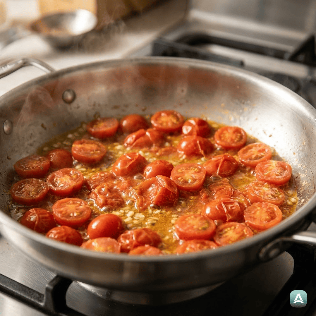 SI_Recipes_ŠpagetiSSvežoParadižnikovoOmako,BazilikoInČesnom_4