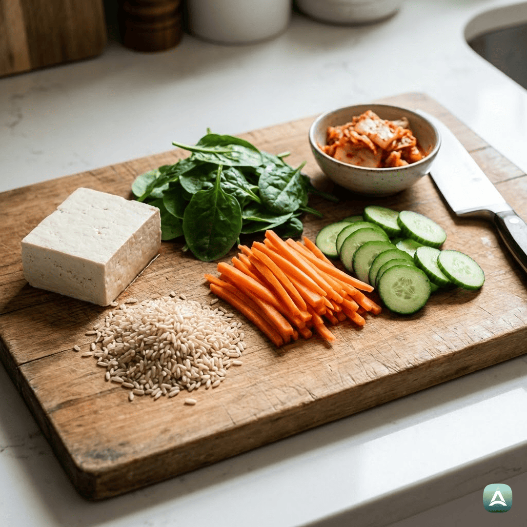 SI_Recipes_KorejskaRiževaSkledaSHrustljavimTofujemInZelenjavo_3