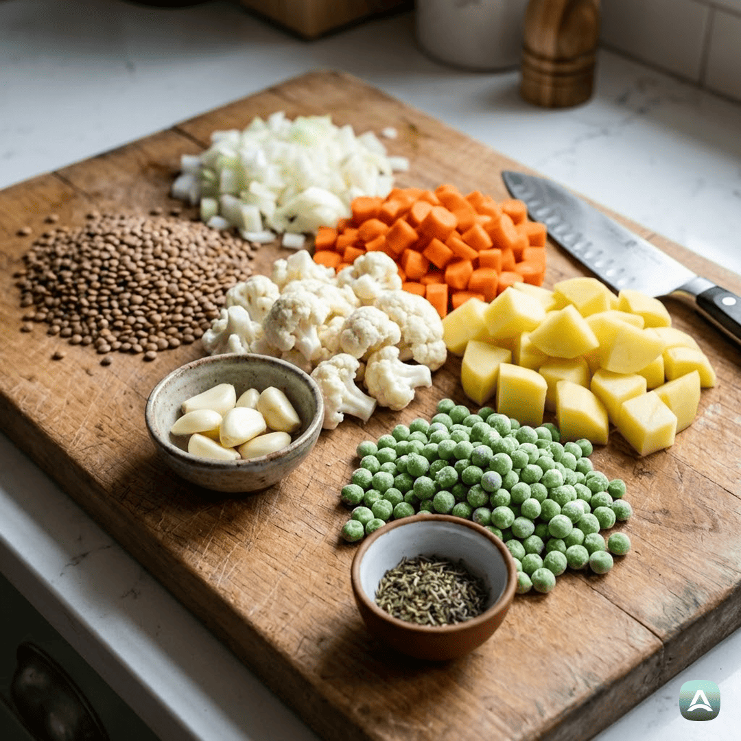 SI_Recipes_BogataVeganskaPastirskaPitaZLečoInCvetačnimPirejem_3