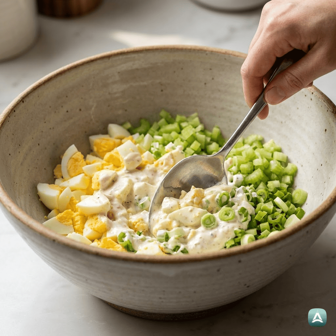 SI_Recipes_OsvežilnaJajčnaSolataZGrškimJogurtomInHrustljavoZeleno_5