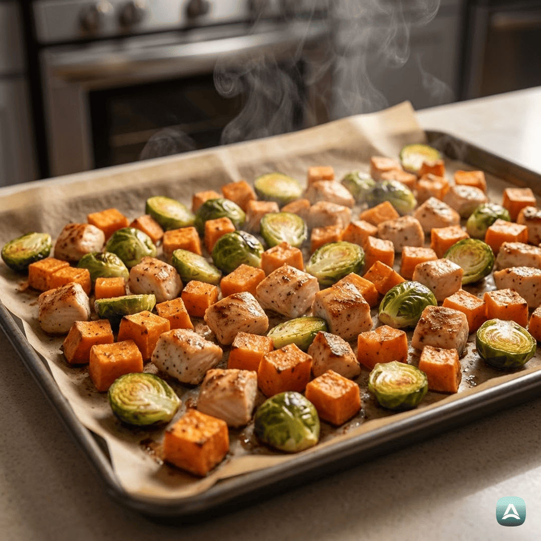 SI_Recipes_JesenskaSkledaSPečenimPiščancem,SladkimKrompirjemInJavorjevimPrelivom_5