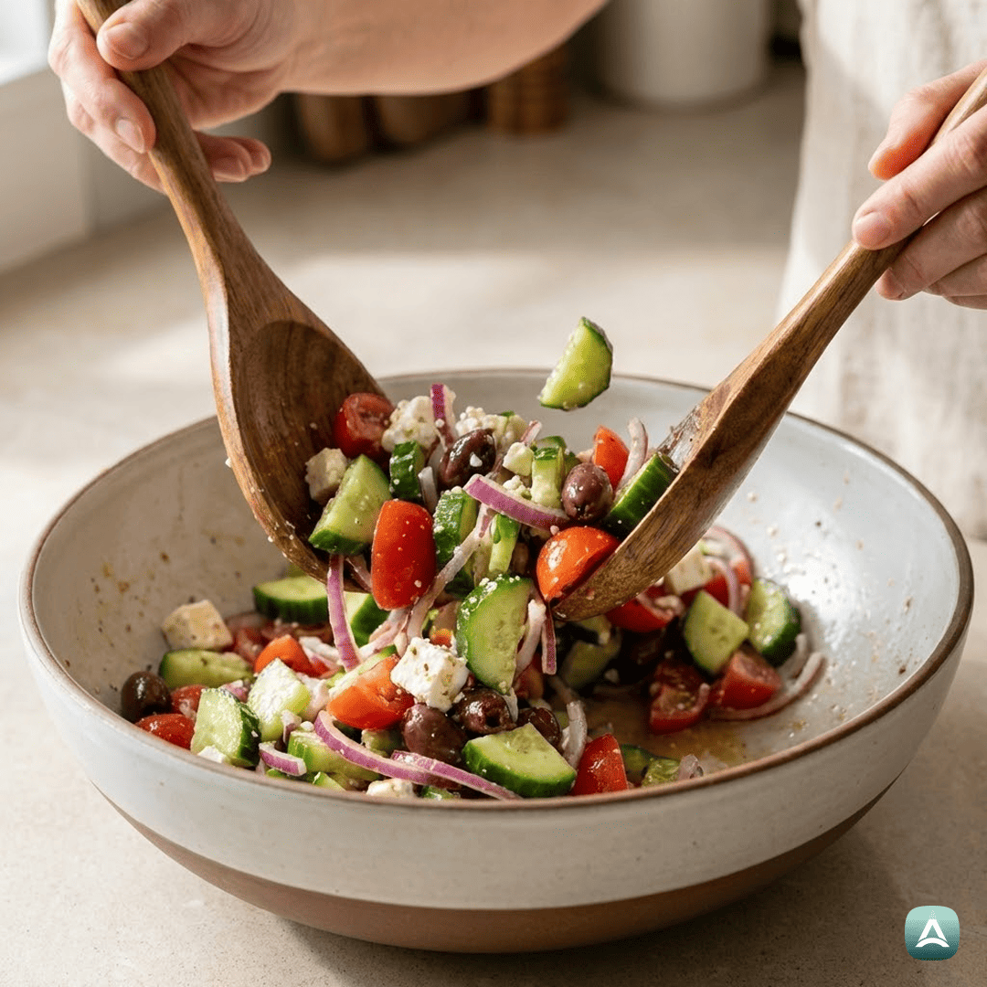 SI_Recipes_GrškaSolataSHrustljavoPečenimLososomInLimoninimPrelivom_5