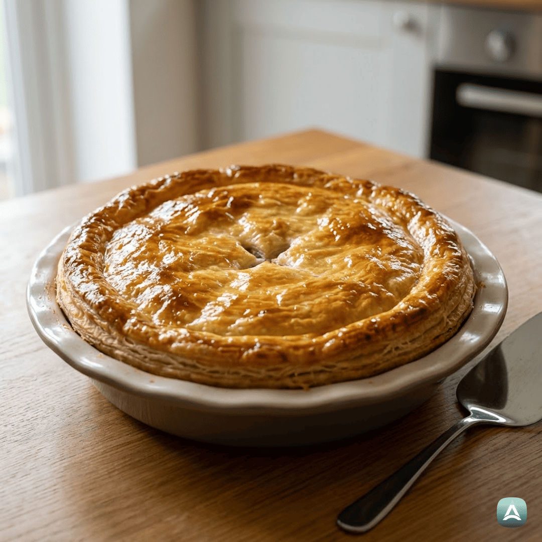 SI_Recipes_HrustljavaPorovaPitaSPiščancemInGorčičnoOmako_1