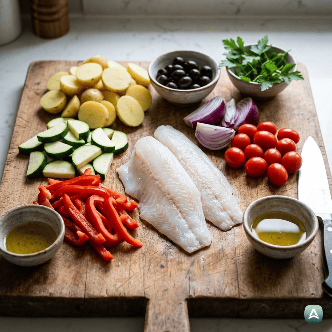 SI_Recipes_SočenRibjiFileZMediteranskoZelenjavoInLimoninimPrelivomIzPečice_3