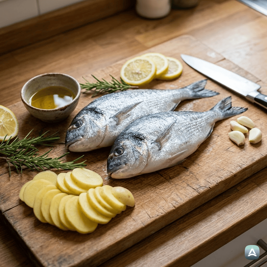 SI_Recipes_ZlatoPečenaOradaSHrustljavimKrompirjem,RožmarinomInLimono_4