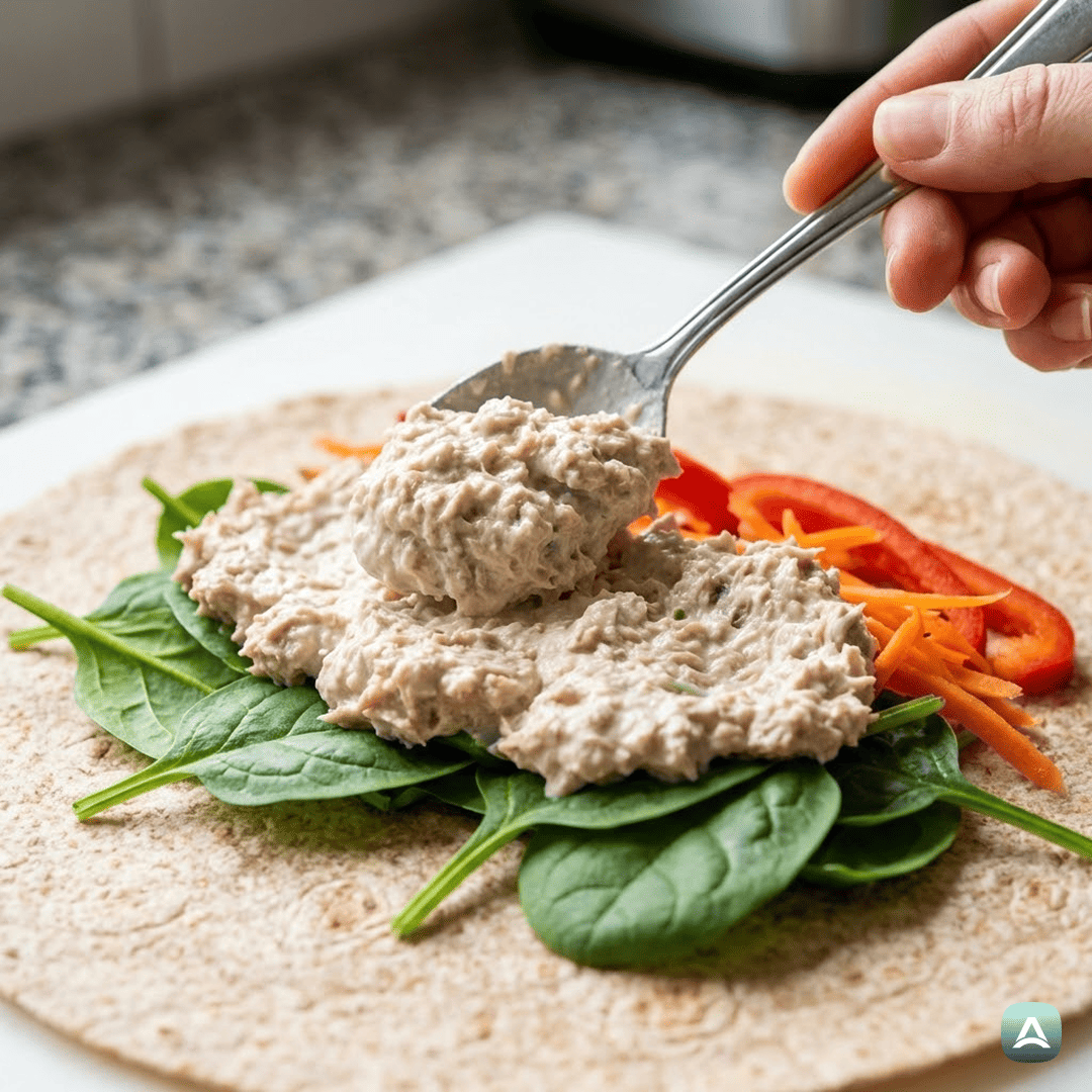 SI_Recipes_PolnozrnatWrapSTuno,HrustljavoZelenjavoInLahkimJogurtovimPrelivom_5