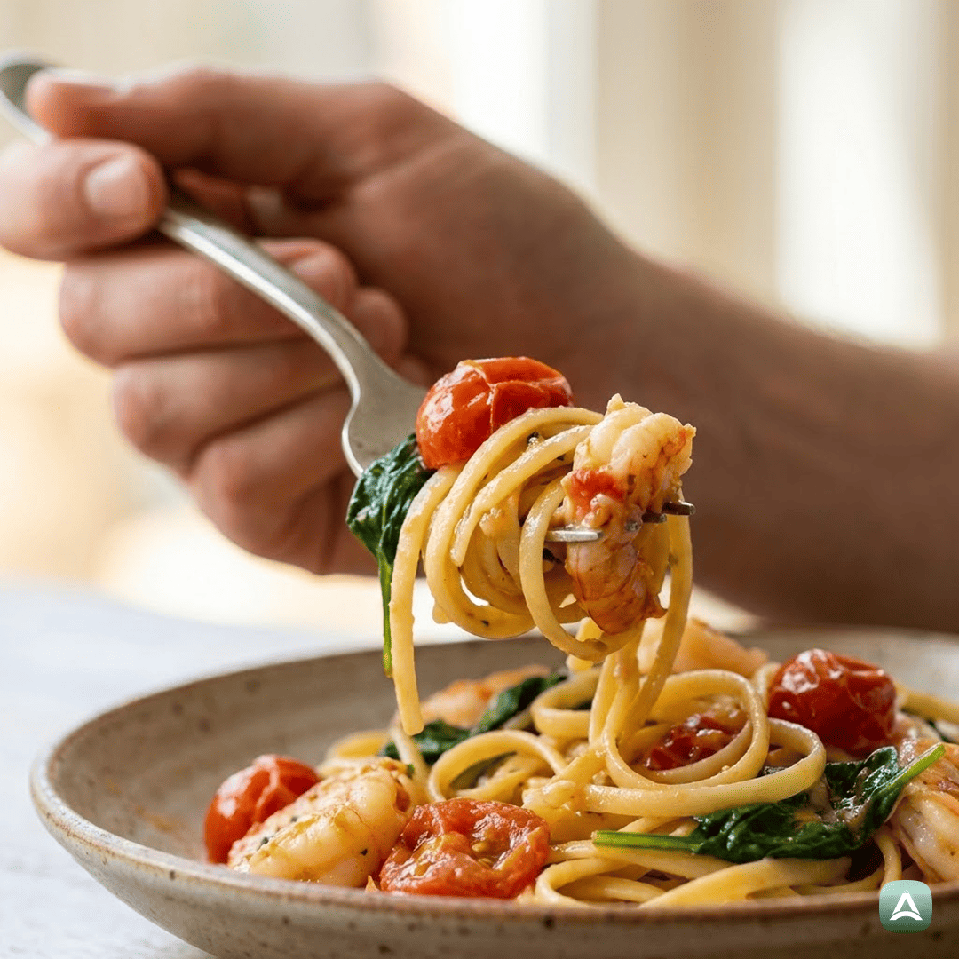 SI_Recipes_TestenineZGamberi,ČešnjevimParadižnikomInMladoŠpinačo_2