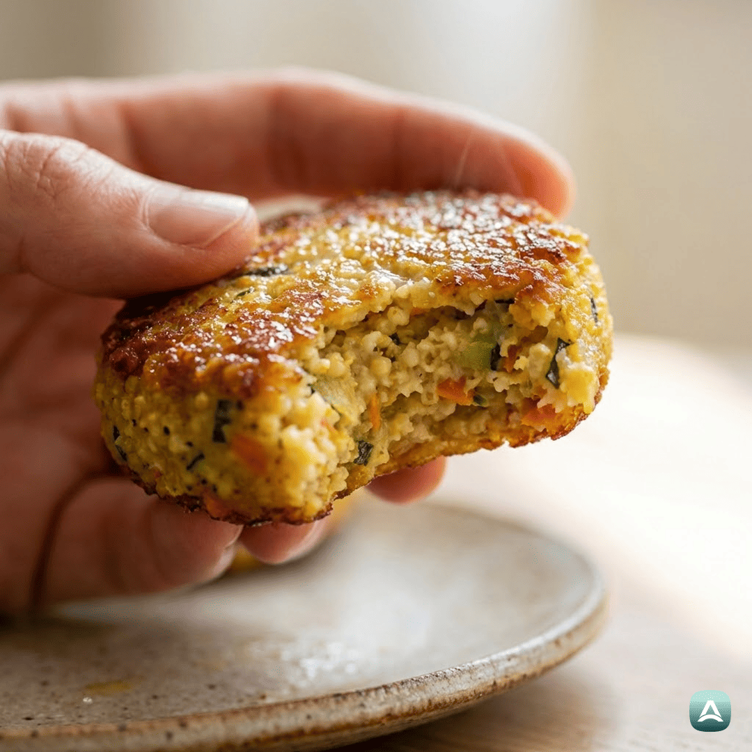 SI_Recipes_HrustljaviPolpetiIzProseneKašeZNaribanoZelenjavoInMediteranskimiZelišči_2