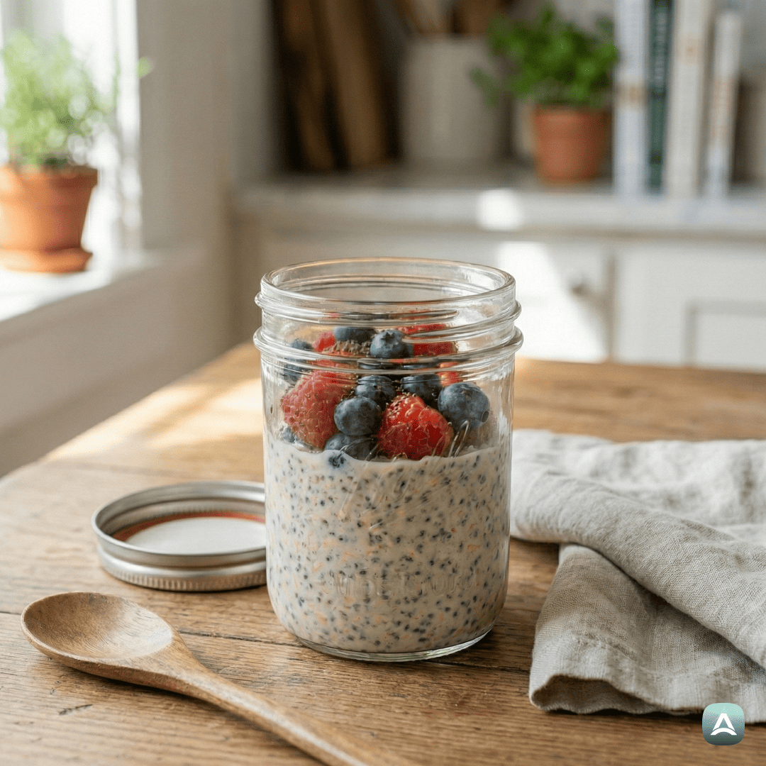 SI_Recipes_OvernightOvseniKosmičiZGrškimJogurtomInSadjem_6