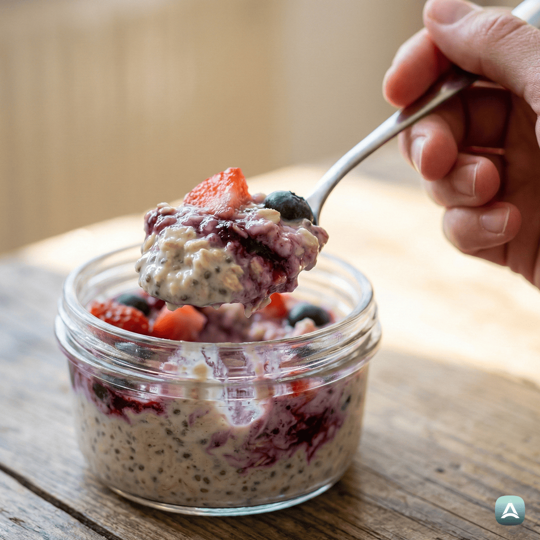 SI_Recipes_OvernightOvseniKosmičiZGrškimJogurtomInSadjem_5