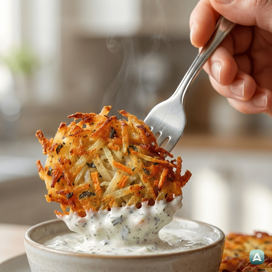 SI_Recipes_HrustljaveKrompirjevePalačinkeZZelenjavoInZeliščnoPomako_2