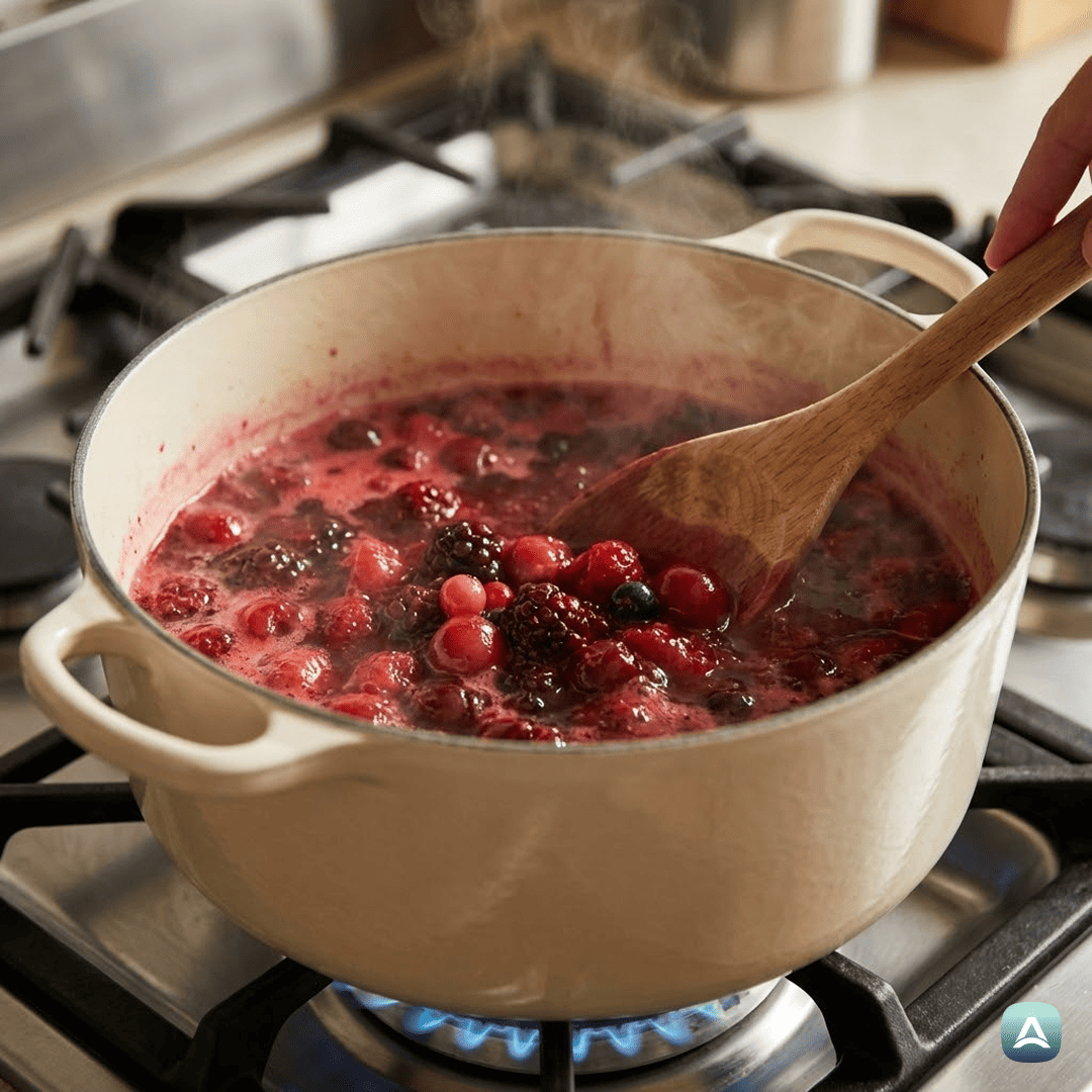 SI_Recipes_BeljakovinskiPudingZGozdnimiSadeži,ChiaSemeniInVanilijevoKremo_4