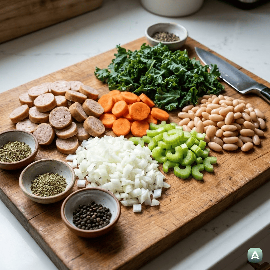 SI_Recipes_EnolončnicaZOhrovtom,BelimFižolomInPerutninskoKlobasico_3