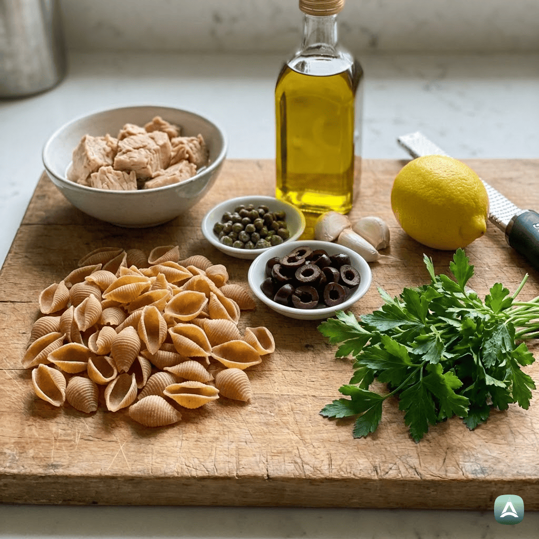 SI_Recipes_PolnozrnateŠkoljkeSTuno,KapramiInČrnimiOlivamiVLimoniniOmaki_3