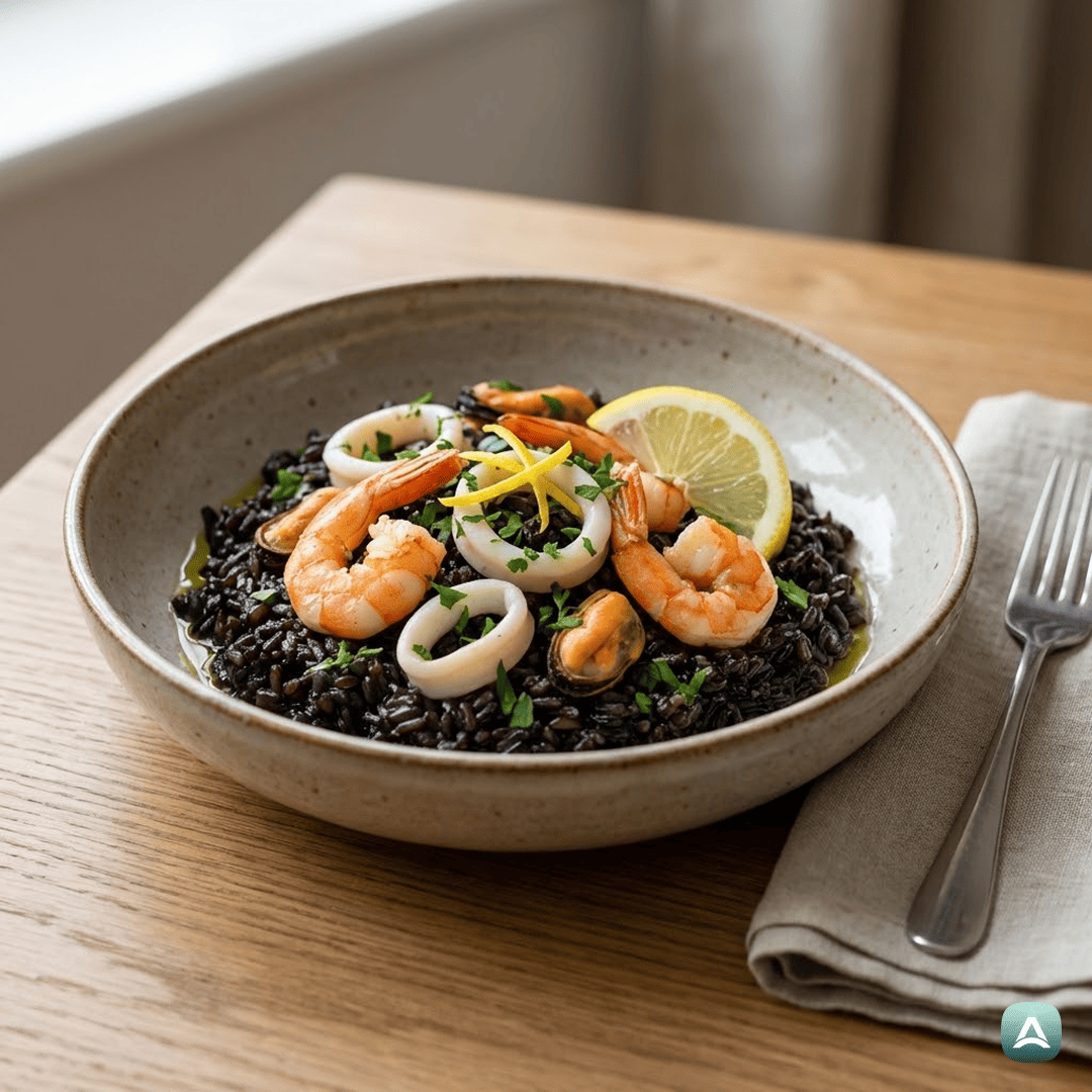 SI_Recipes_ČrniRižZJadranskimiMorskimiSadeži,LimonoInSvežimiZelišči_1