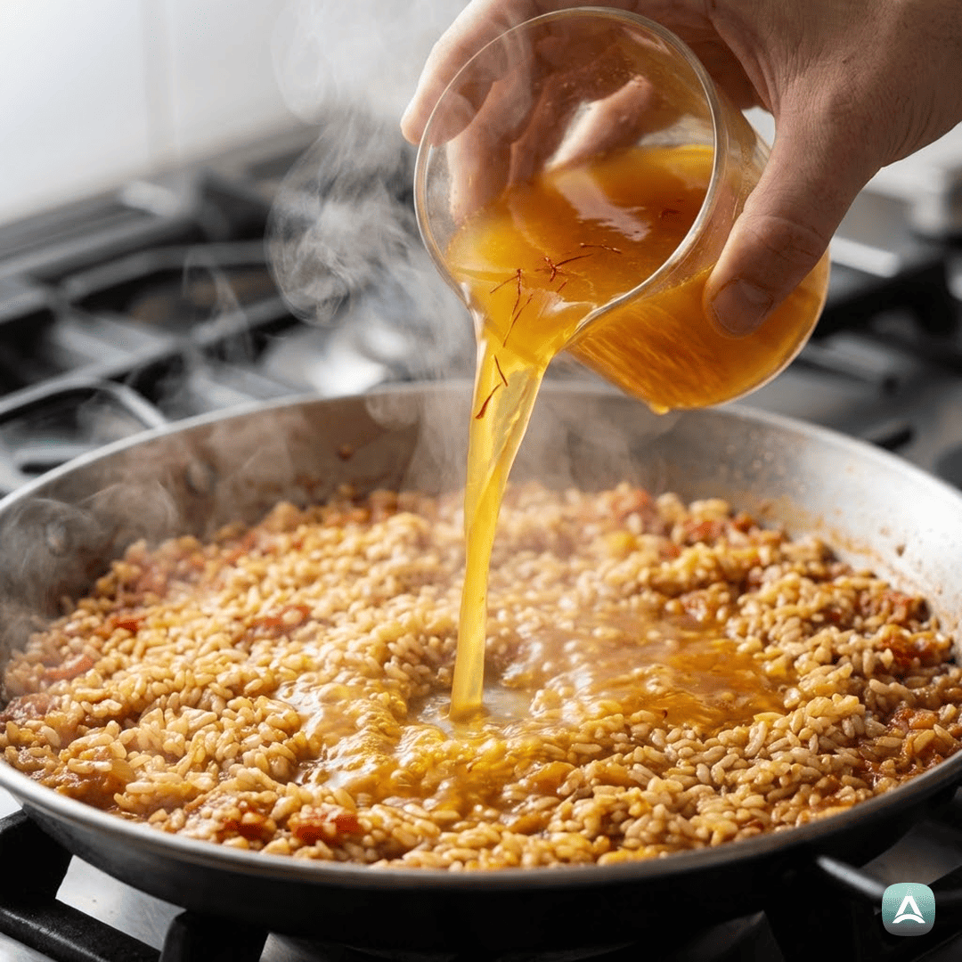 SI_Recipes_AvtentičnaŠpanskaPaellaZMorskimiSadeži,PiščancemInŽafranom_5