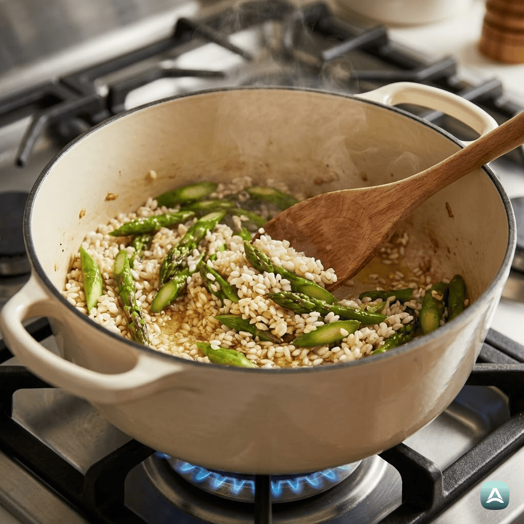 SI_Recipes_PopolnaKremnaRižotaZMladimiŠparglji,LimonoInSvežoMeto_4