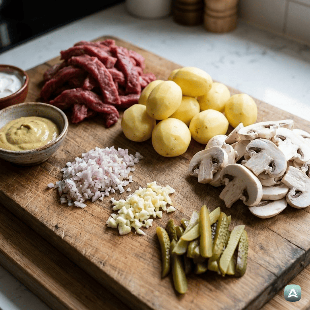 SI_Recipes_GovejiTrakoviPoStrogonovskoSPečenimiŠampinjoniInKrompirjemVOblicah_3