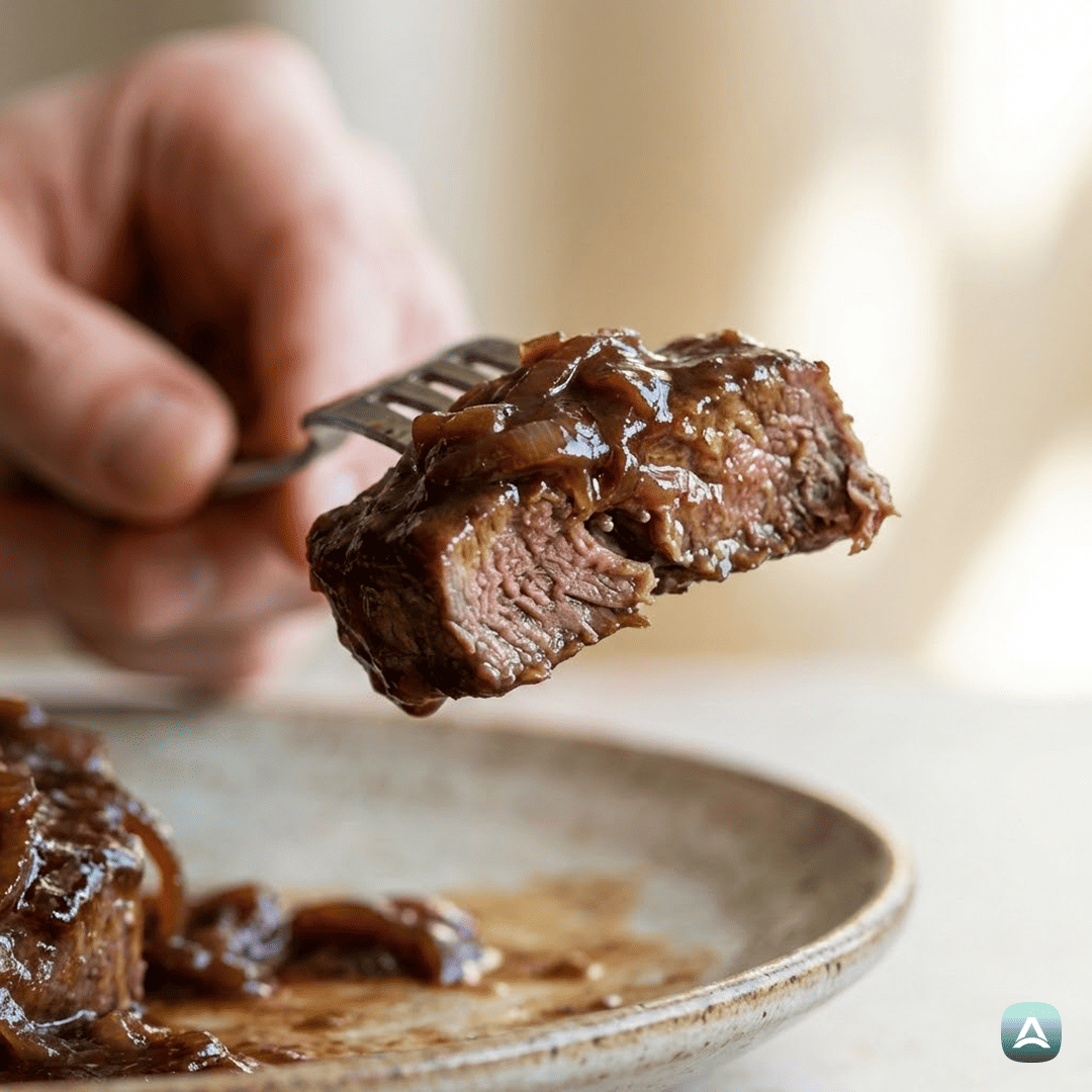 SI_Recipes_GovejiZrezkiVBogatiČebulniOmaki_2