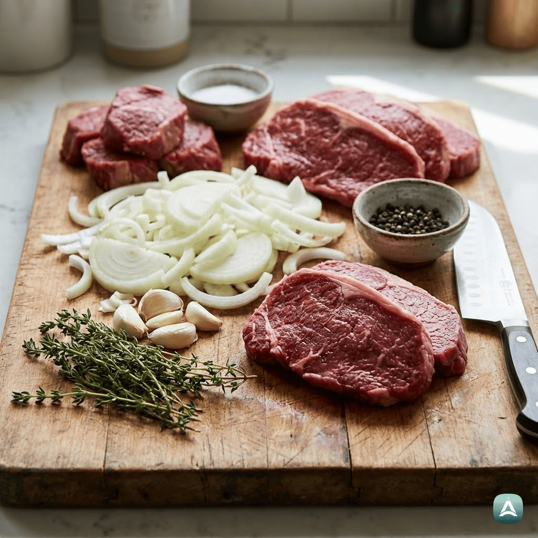 SI_Recipes_GovejiZrezkiVBogatiČebulniOmaki_3