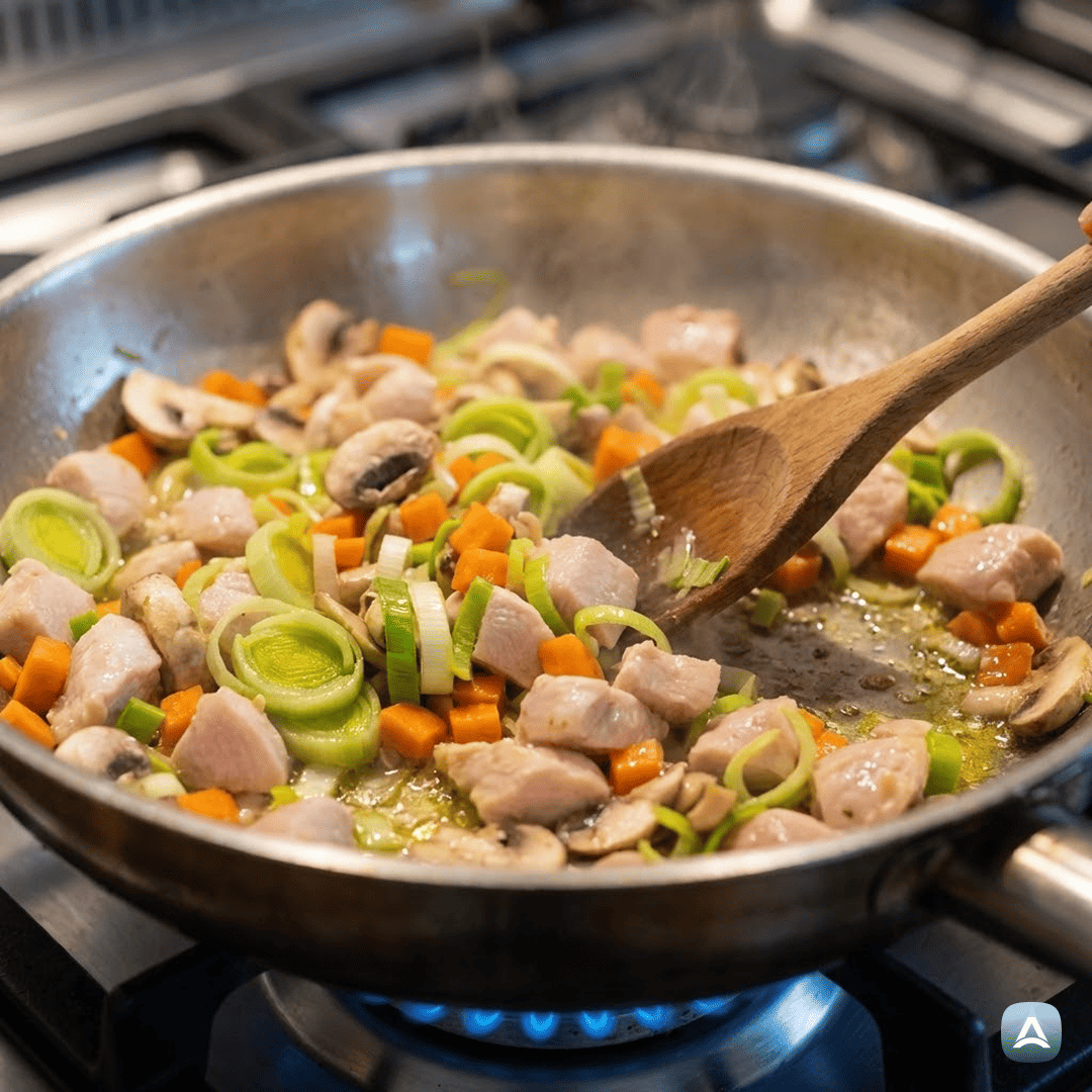 SI_Recipes_HrustljavaDomačaPiščančjaPitaSKrhkimTestomInPorom_5