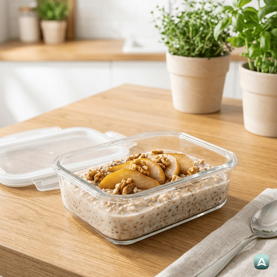 SI_Recipes_KremnaAjdovaKašaSKarameliziranimiHruškamiInOrehi_6