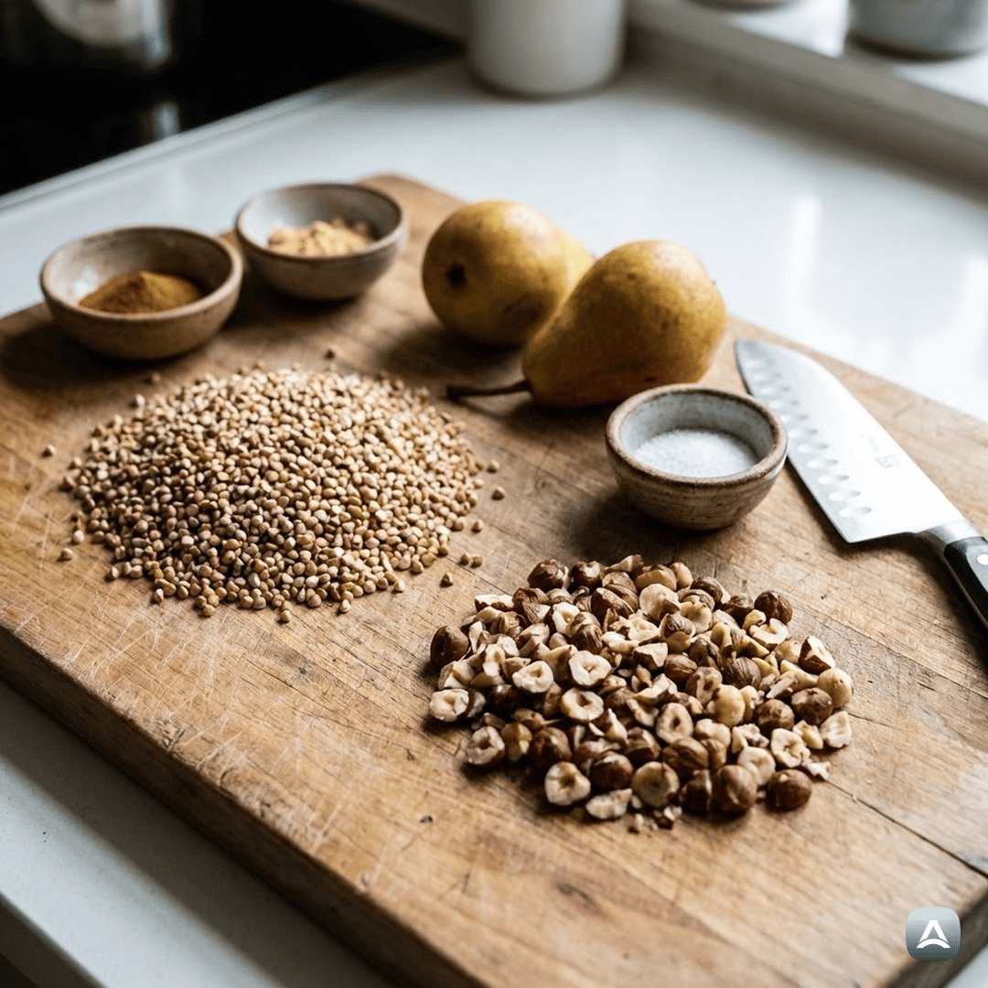 SI_Recipes_PečenaAjdovaKašaSHruškamiInLešniki_3