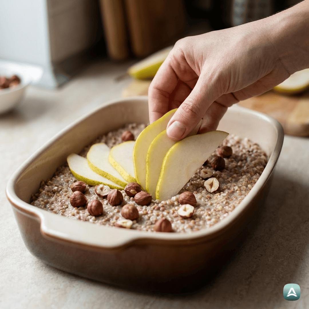 SI_Recipes_PečenaAjdovaKašaSHruškamiInLešniki_5