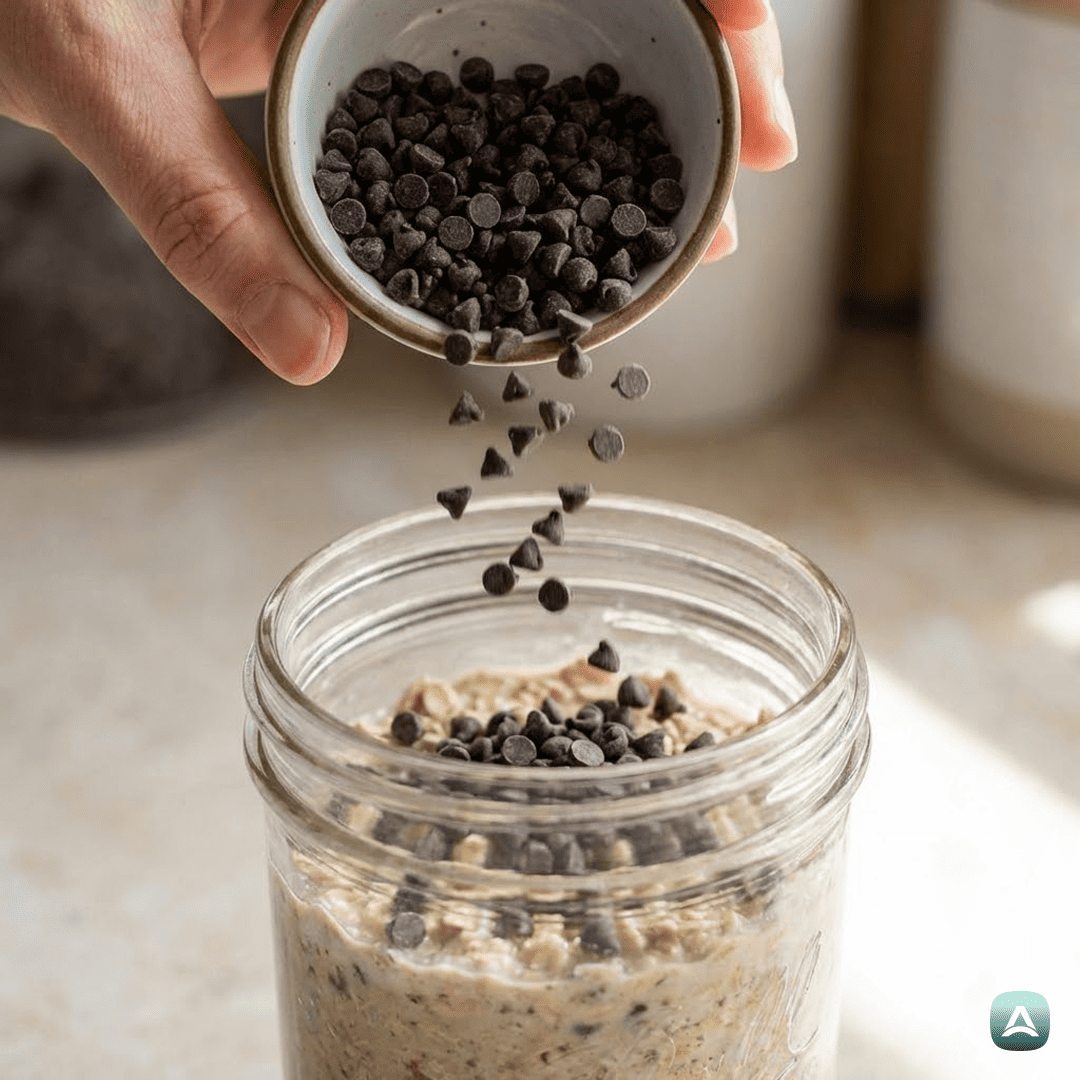 SI_Recipes_Zdravi'cookieDough'OvseniKosmičiSKoščkiČokoladeInBeljakovinami_5