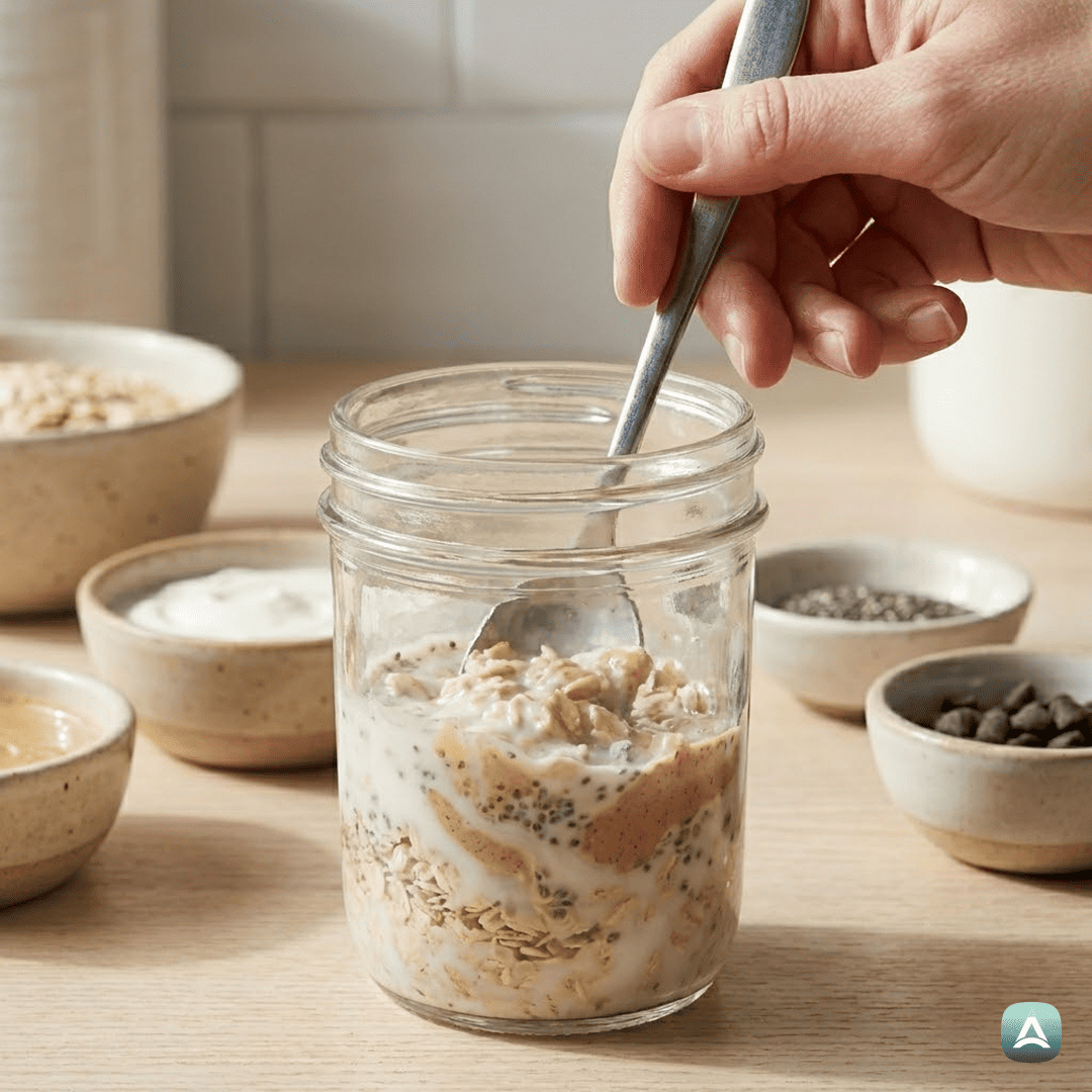 SI_Recipes_Zdravi'cookieDough'OvseniKosmičiSKoščkiČokoladeInBeljakovinami_4