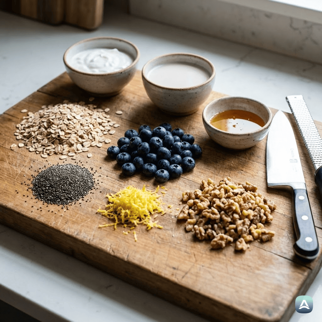 SI_Recipes_BorovničeviOvseniKosmičiČezNočZGrškimJogurtomInLimono_3