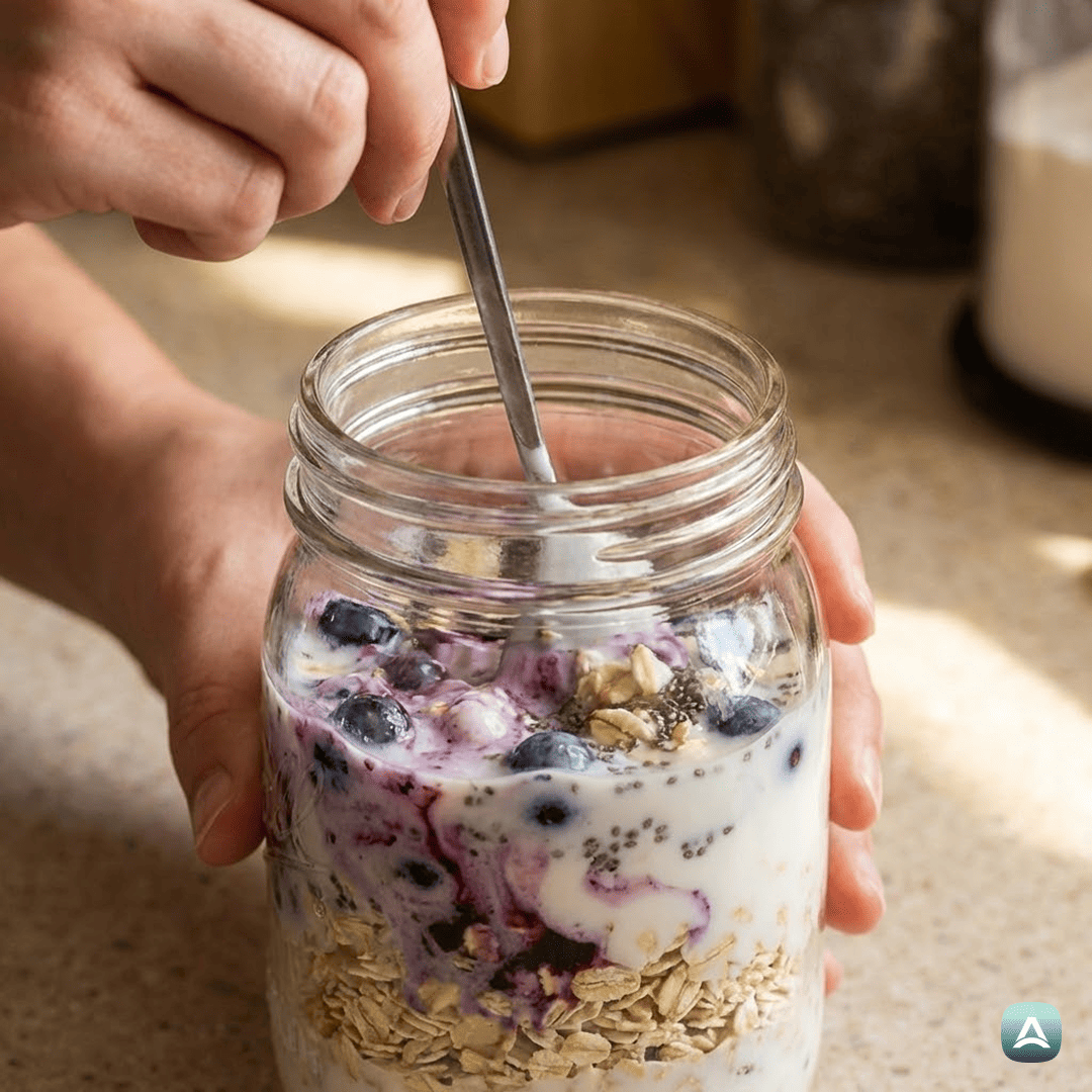 SI_Recipes_BorovničeviOvseniKosmičiČezNočZGrškimJogurtomInLimono_5