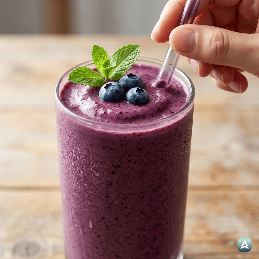 SI_Recipes_BorovničevSmutiZBananoInGrškimJogurtom_2