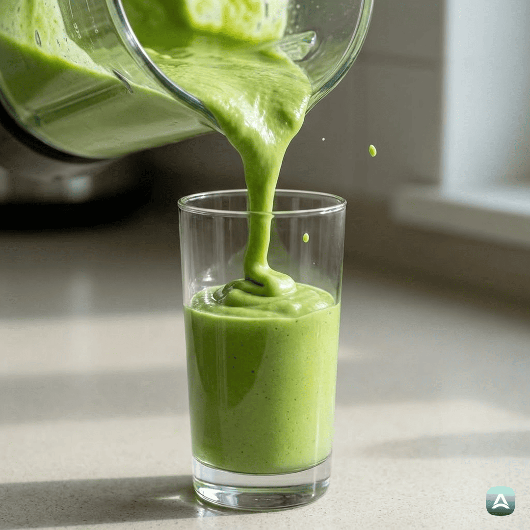 SI_Recipes_OsvežilenZeleniSmutiSŠpinačo,MangomInChiaSemeni_5