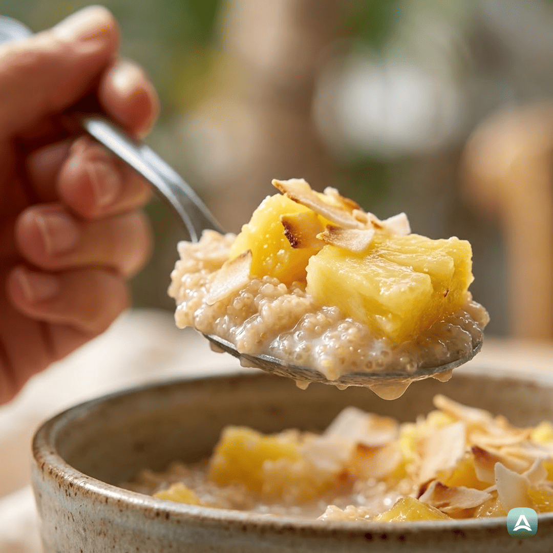 SI_Recipes_TropskaAmarantovaKašaNaKokosovemMlekuSSvežimAnanasom_2