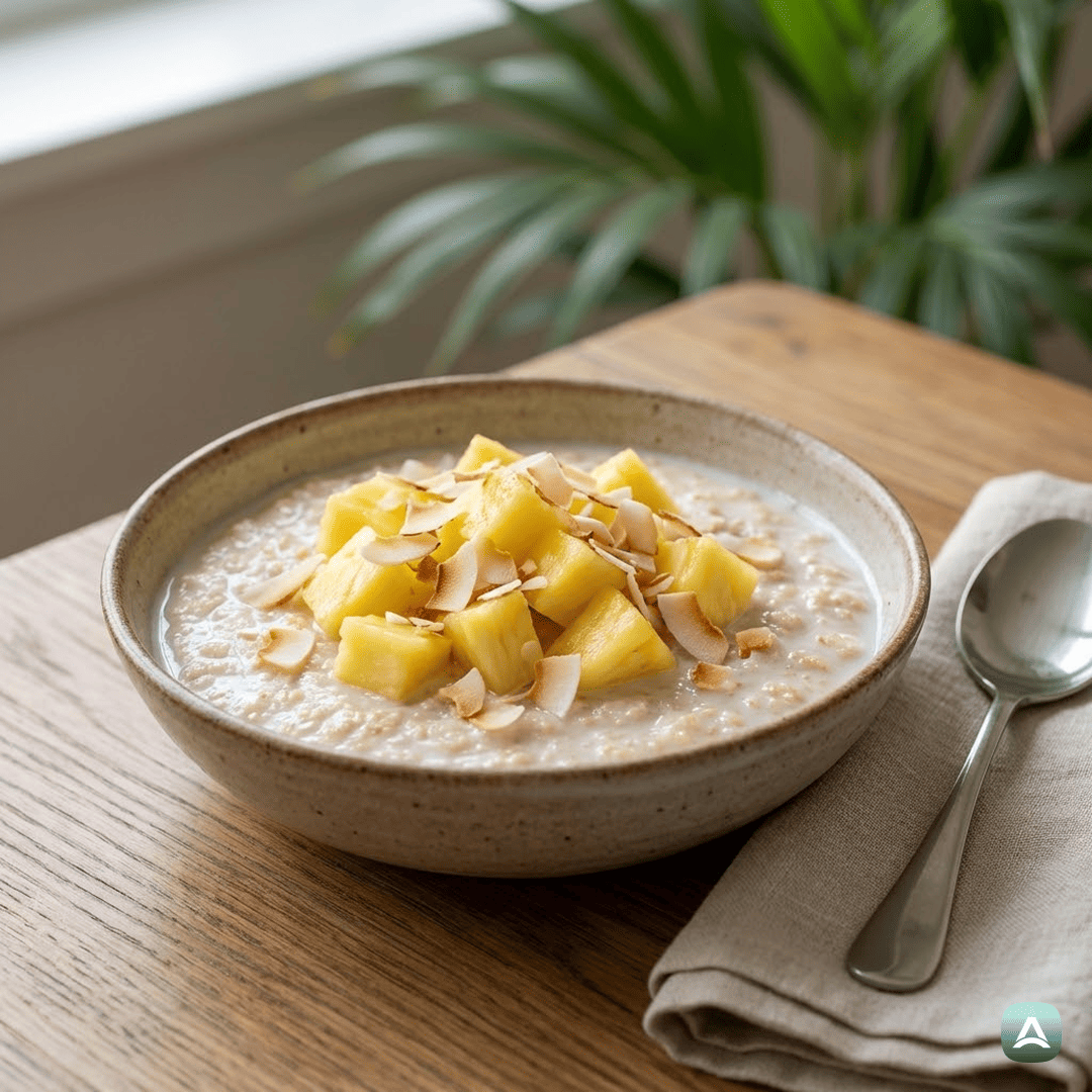 SI_Recipes_TropskaAmarantovaKašaNaKokosovemMlekuSSvežimAnanasom_1