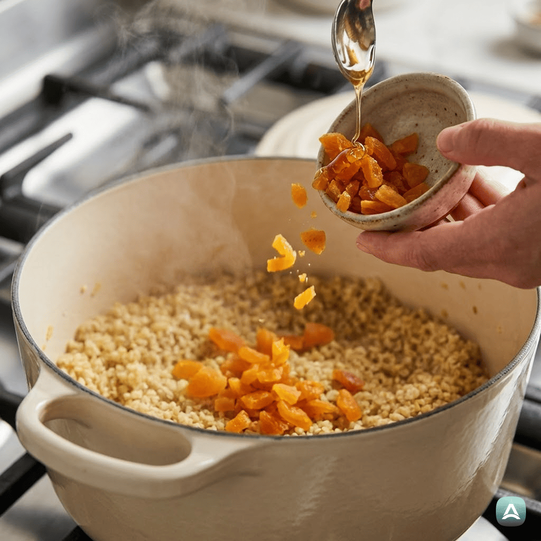 SI_Recipes_KremniBulgurNaMlekuZMedom,MarelicamiInPistacijami_5