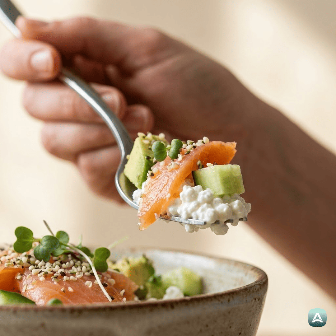 SI_Recipes_HranljivaSkledaZZrnatimSirom,DimljenimLososomInAvokadom_2