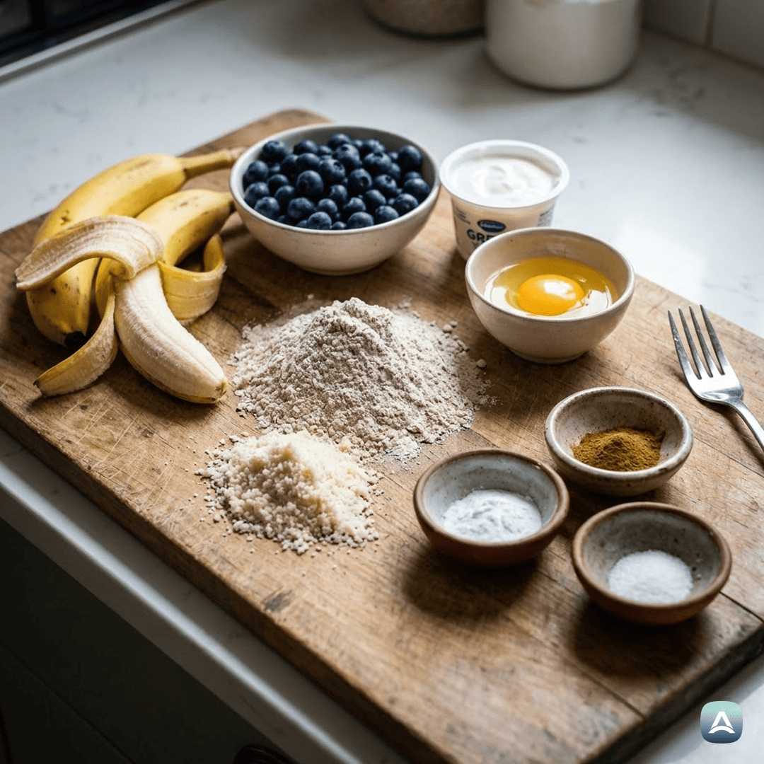 SI_Recipes_SočniBorovničeviMafiniZBananoInHrustljavimiMandlji_4