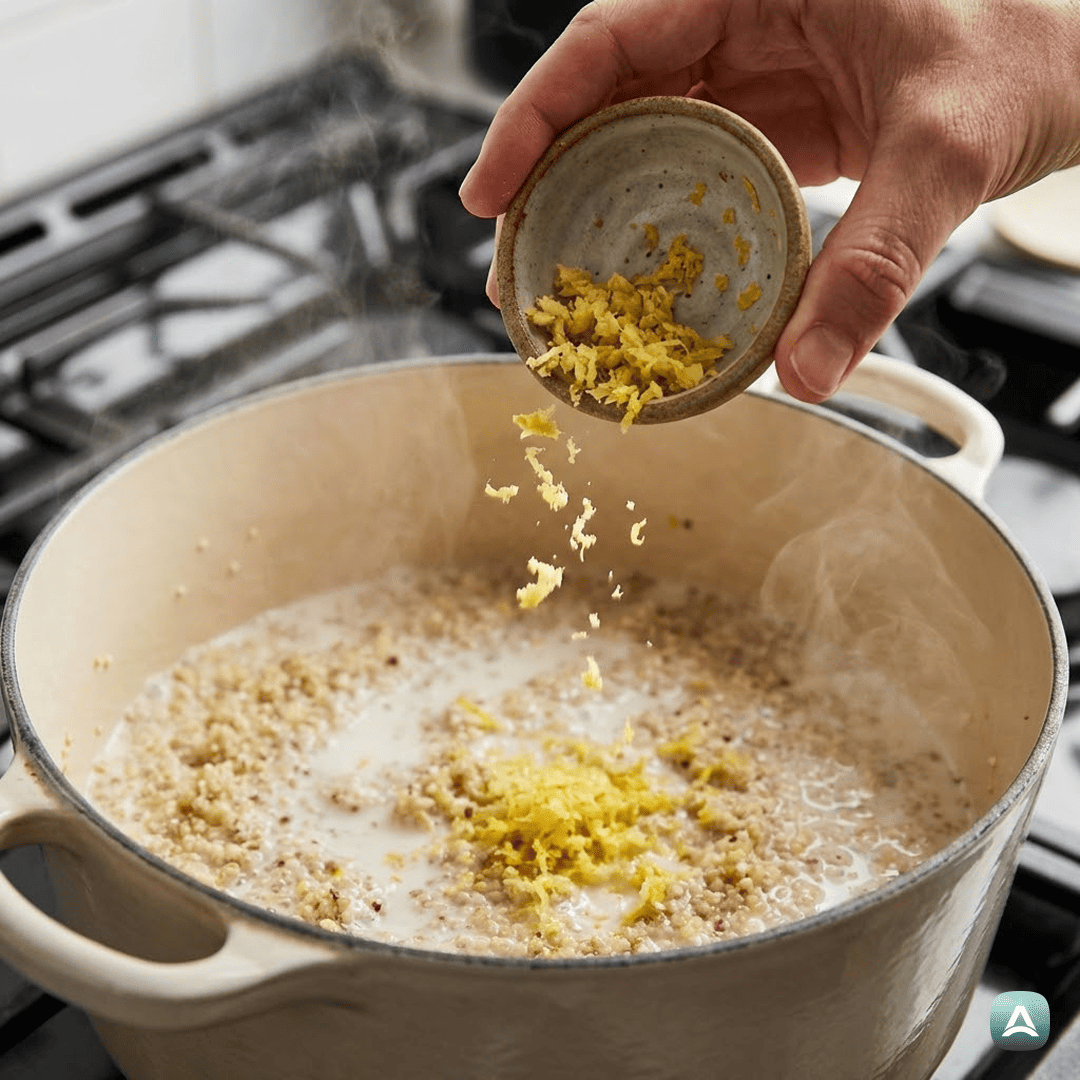 SI_Recipes_KvinojinaKašaZIngverjem,LimonoInPečenimiSlivami_4