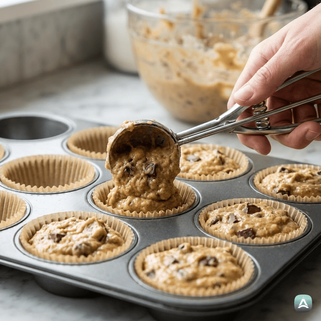 SI_Recipes_ZdraviBananiniMafiniZArašidovimMaslomInPirinoMoko_5