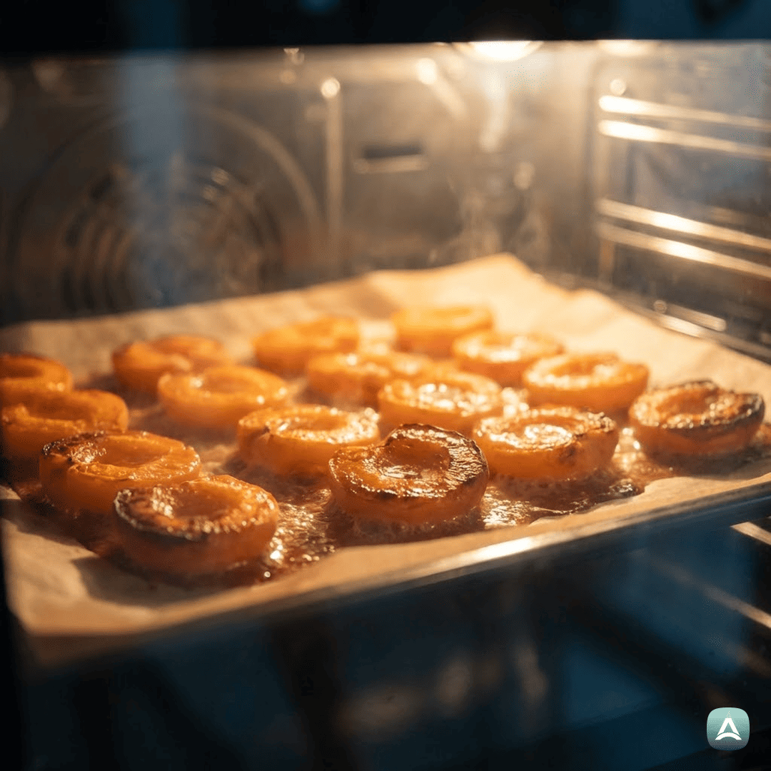 SI_Recipes_KarameliziranePečeneMareliceZGrškimJogurtomInHrustljavimiOrehi_4