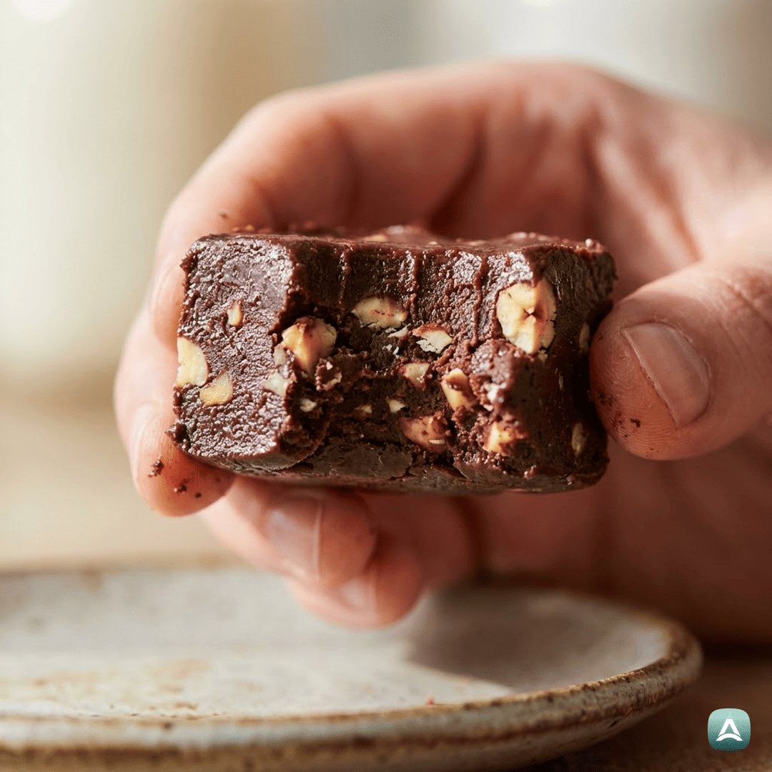 SI_Recipes_DomačiČokoladnoLešnikovProteinskiFudgeZDrobljenimiLešniki_2