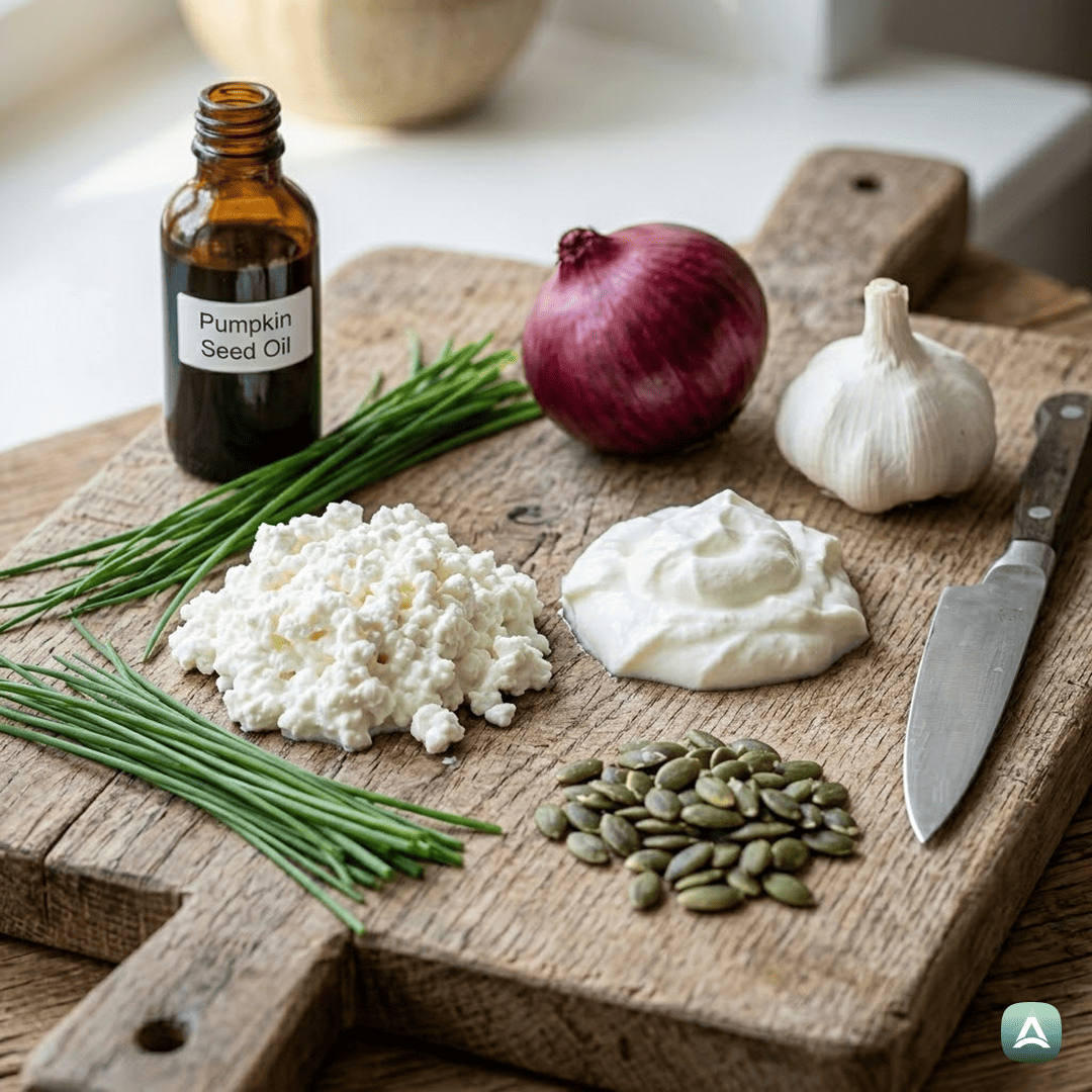 SI_Recipes_KremniSkutniNamazZBučnimOljemInPraženimiSemeni_3