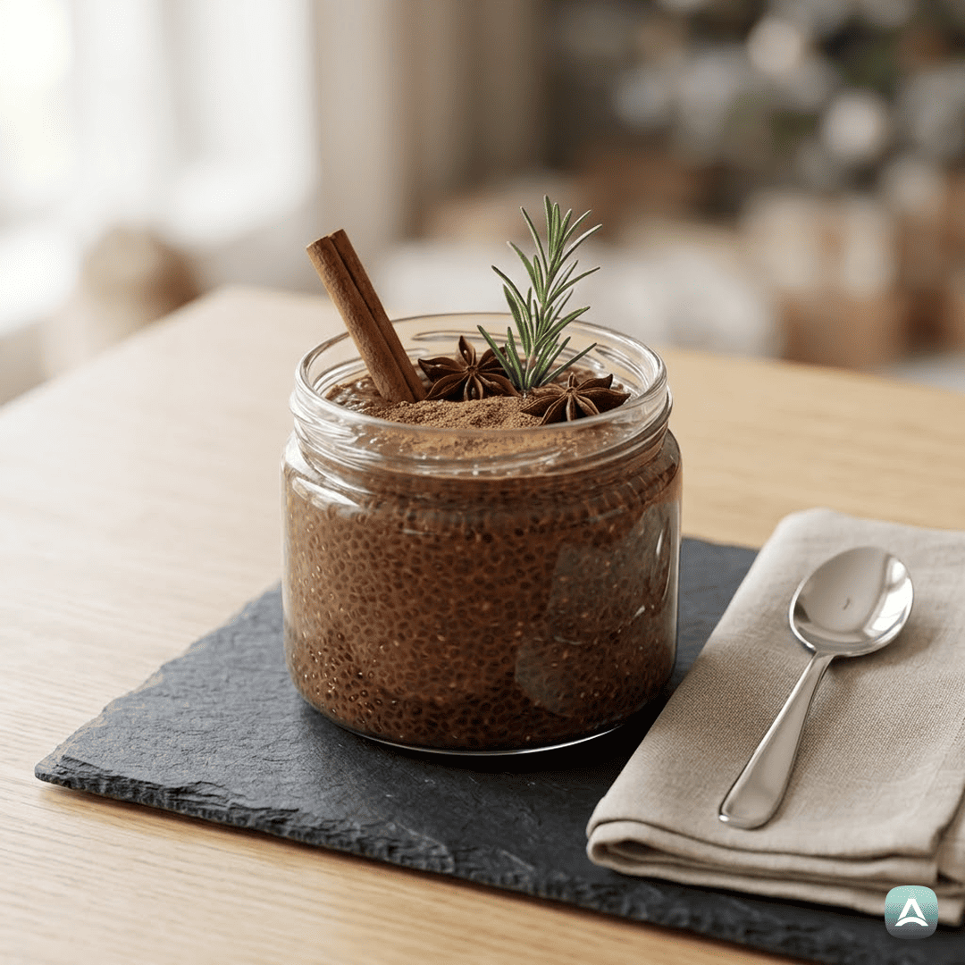 SI_Recipes_PrazničniProteinskiPudingZOkusomMedenjakaInChiaSemeni_1